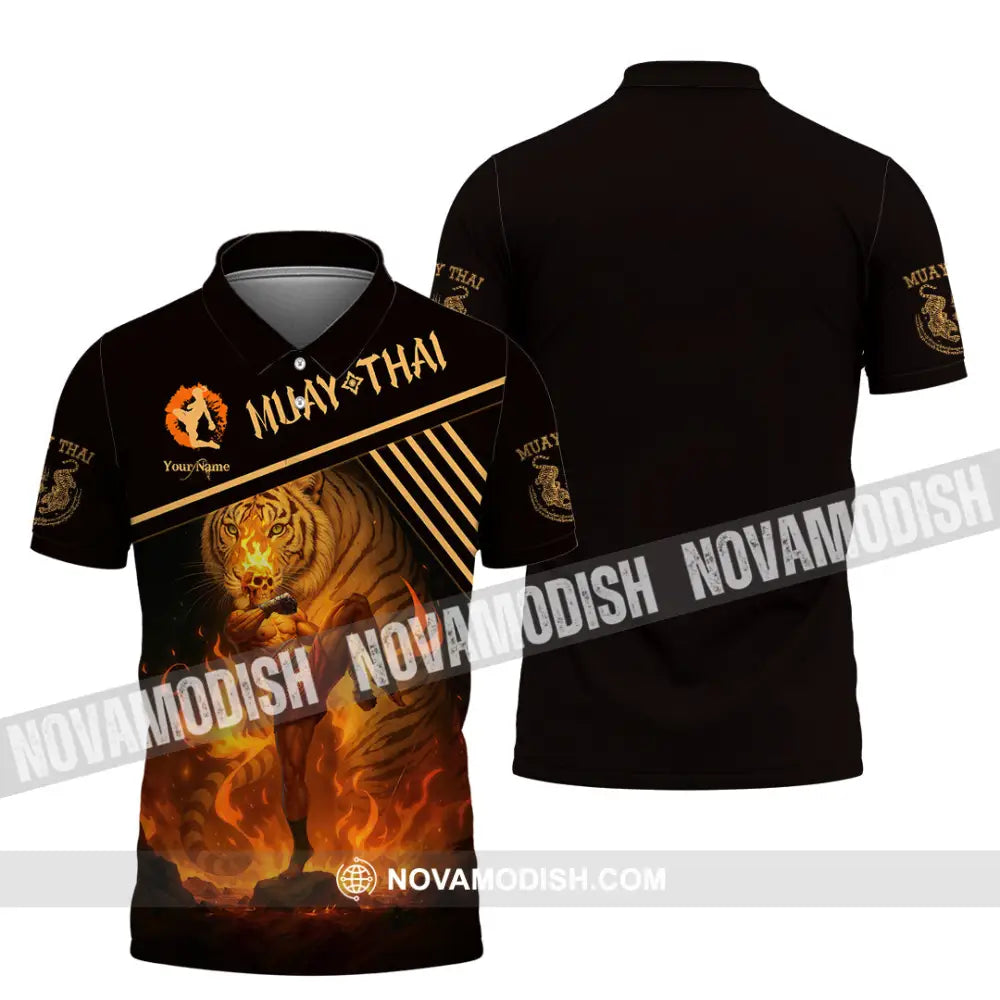 Unisex Shirt - Custom Muay Thai Shirt Polo Shirt / S T-shirt
