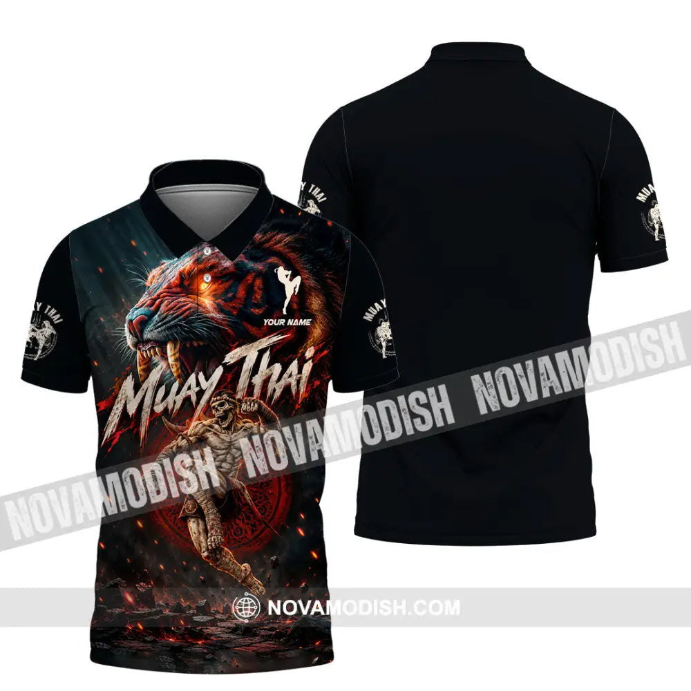 Unisex Shirt - Custom Muay Thai Shirt - Polo Shirt / S - T-shirt