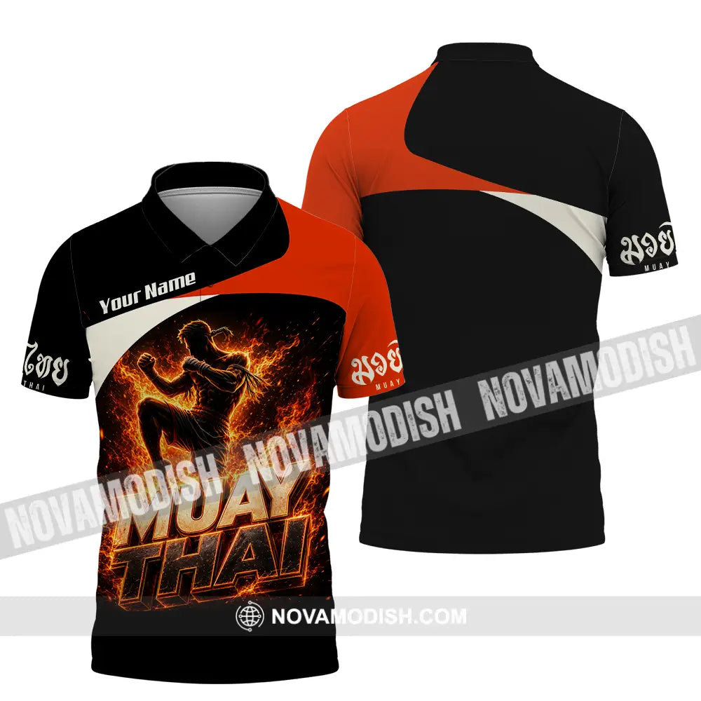 Unisex Shirt - Custom Muay Thai Shirt - Polo Shirt / S - T-shirt
