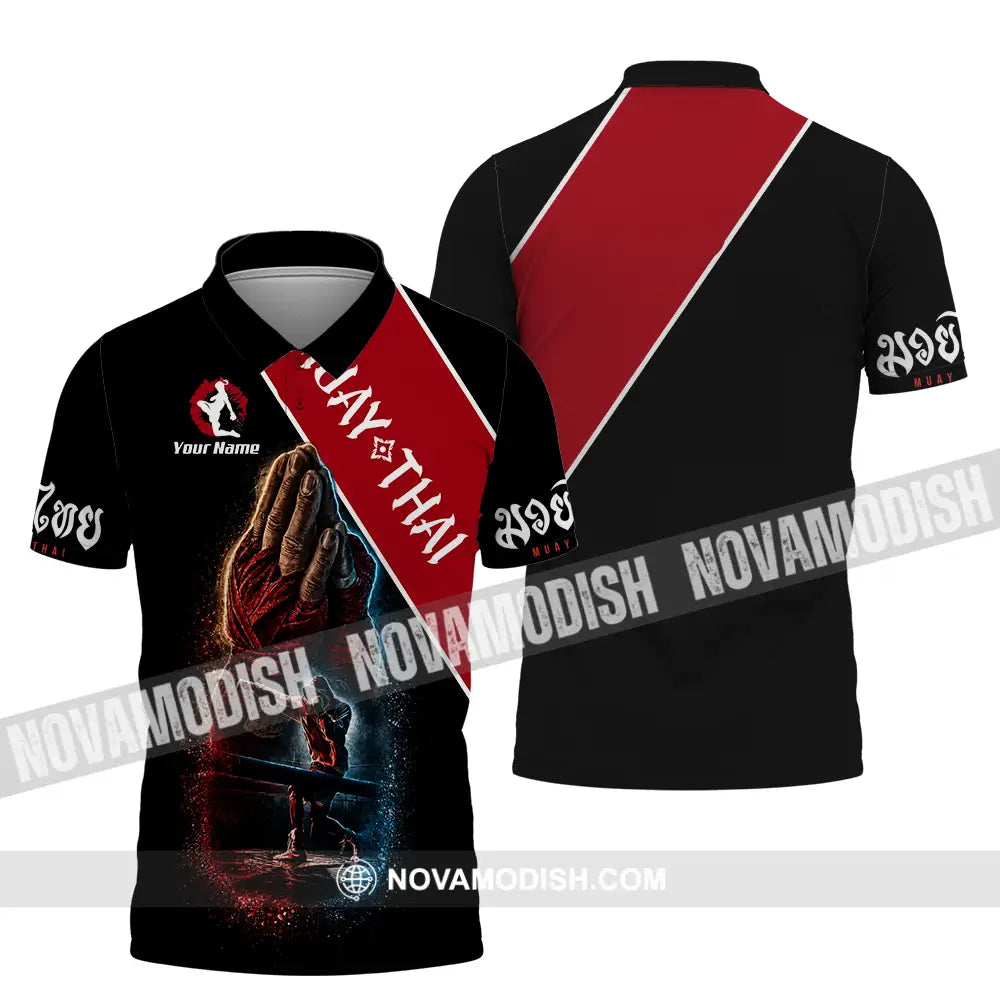 Unisex Shirt - Custom Muay Thai Shirt - Polo Shirt / S - T-shirt