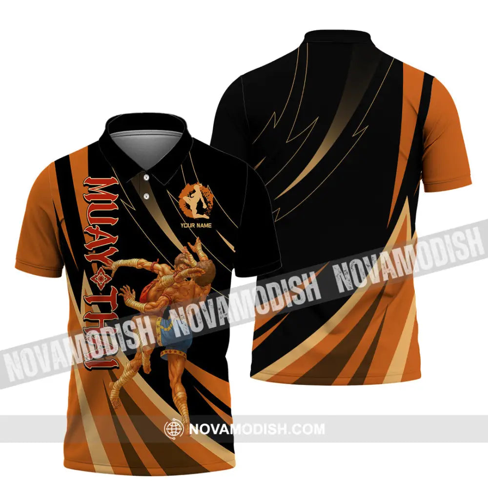 Unisex Shirt - Custom Muay Thai Shirt Polo Shirt / S T-shirt