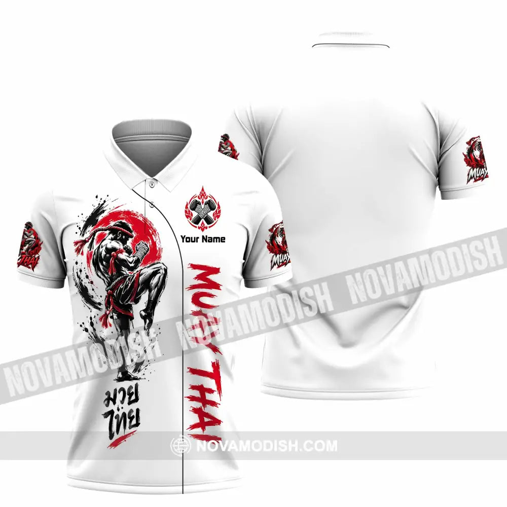 Unisex Shirt - Custom Muay Thai Shirt - Polo Shirt / S - T-shirt
