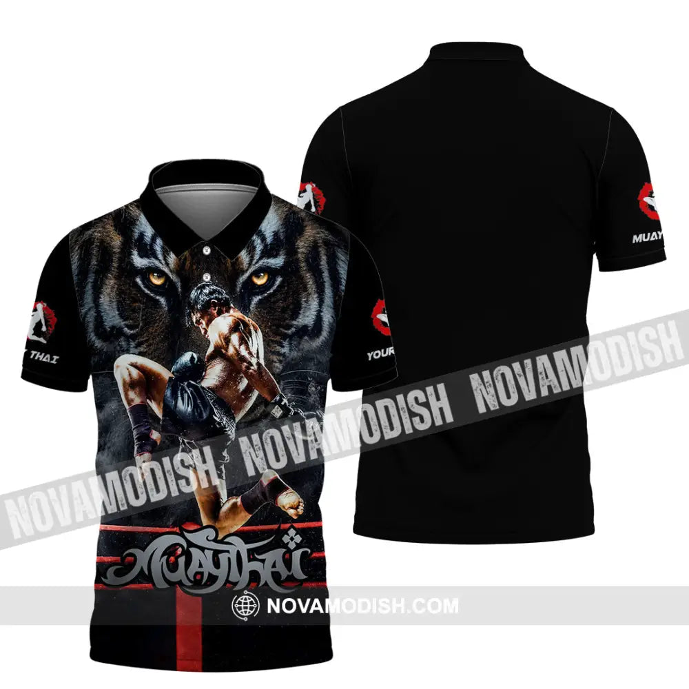 Unisex Shirt - Custom Muay Thai Shirt - Polo Shirt / S - T-shirt