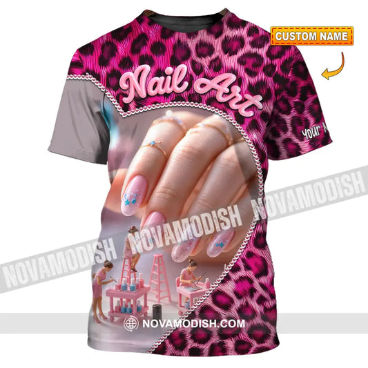 Unisex Shirt - Custom Nails Artist Shirt T-shirt