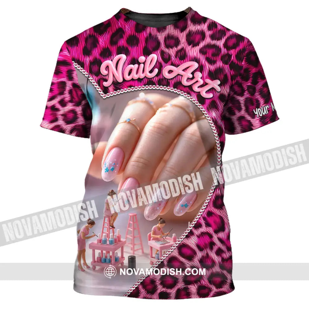 Unisex Shirt - Custom Nails Artist Shirt T-Shirt / S T-shirt