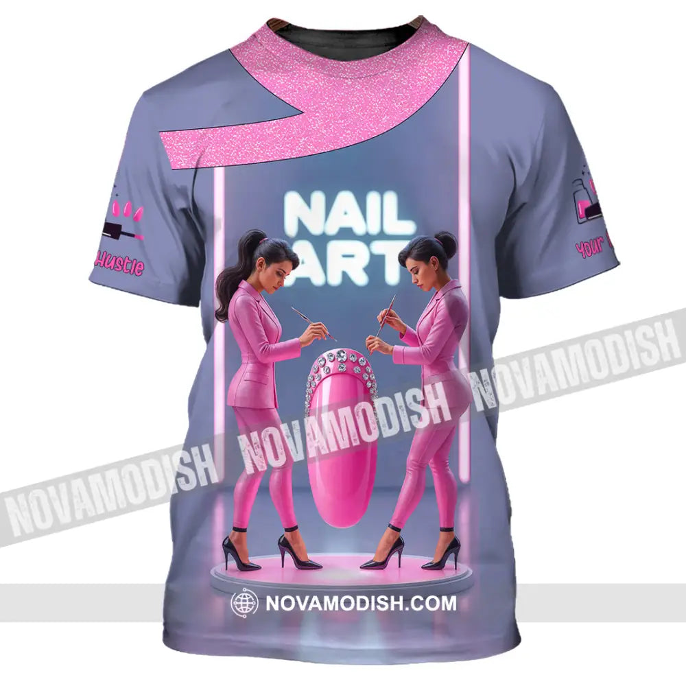 Unisex Shirt - Custom Nails Artist Shirt T-Shirt / S T-shirt