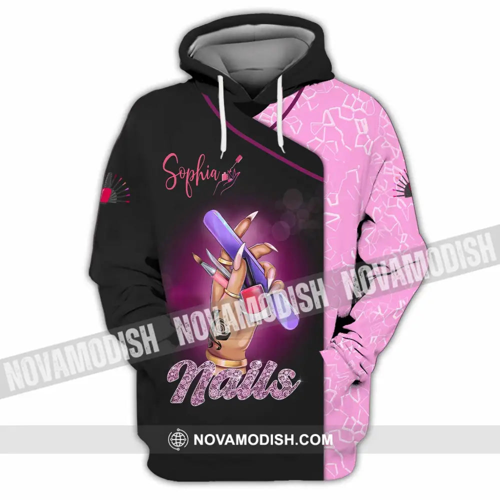 Unisex Shirt - Custom Nails Lover Shirt Hoodie / S T-shirt