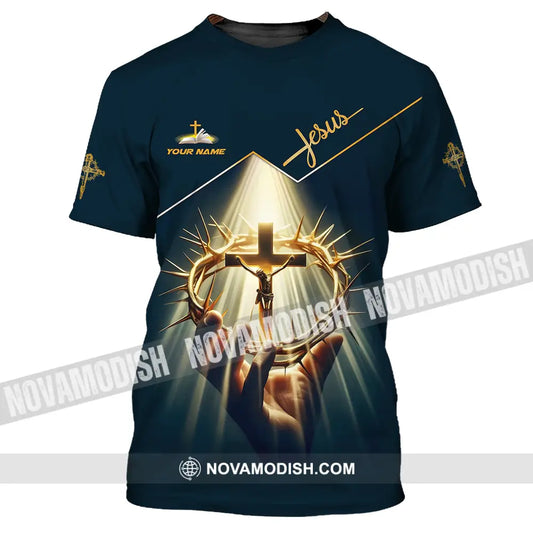 Unisex Shirt - Custom Name Shirt Absolute Trust Jesus T-Shirt / S T-shirt