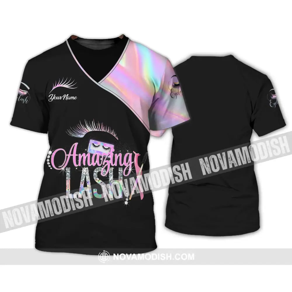 Unisex Shirt - Custom Name Shirt Amazing Lash T-Shirt / S T-shirt