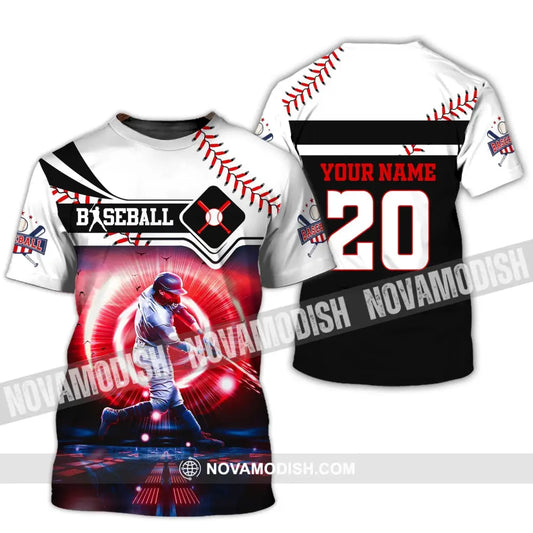 Unisex Shirt Custom Name And Number Baseball T-Shirt For Club Gift Players / S T-Shirt