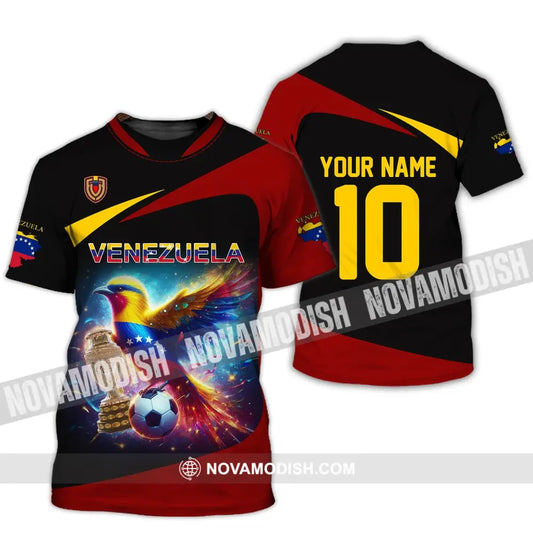 Unisex Shirt - Custom Name And Number Copa 2024 Cup Sport Venezuela Team T-Shirt / S T-Shirt