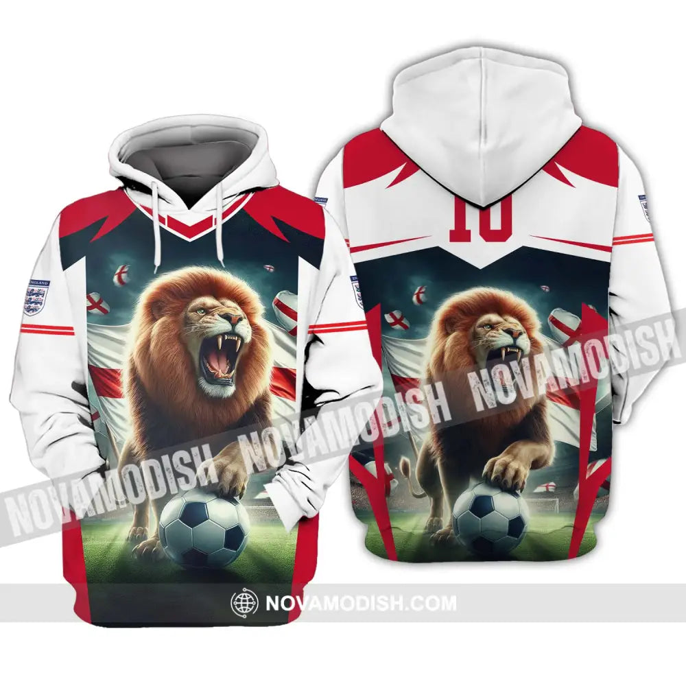 Unisex Shirt - Custom Name And Number England Euro Team Lover Shirt Hoodie / S T-shirt