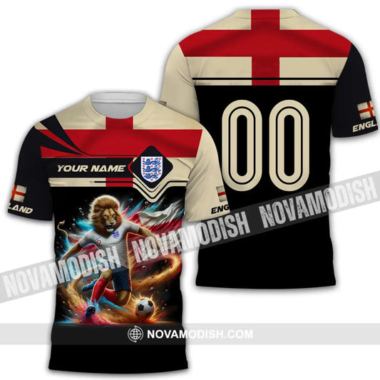 Unisex Shirt - Custom Name And Number Euro 2024 Shirt England T-Shirt / S T-shirt