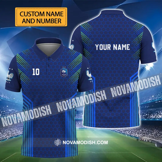 Unisex Shirt - Custom Name And Number Shirt Euro 2024 Shirt FFF France National Team T-shirt