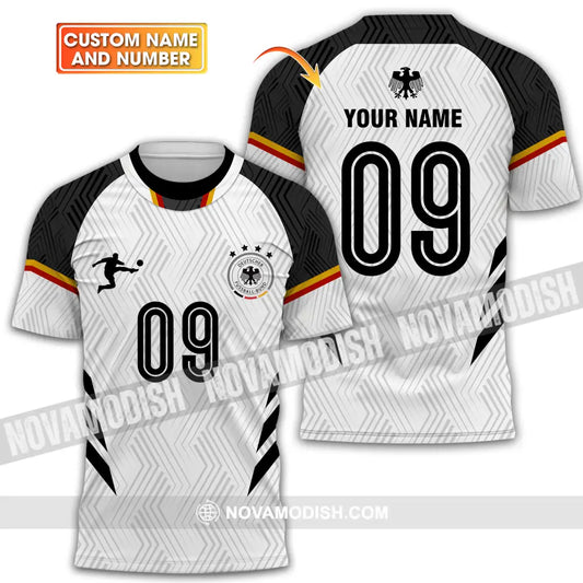Unisex Shirt - Custom Name And Number Euro 2024 Shirt Germany T-shirt
