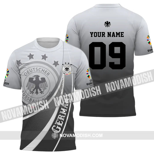 Unisex Shirt - Custom Name And Number Shirt Euro 2024 National Team Germany Deutsche T-Shirt / S T-shirt