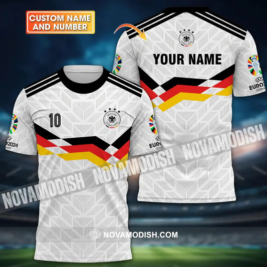 Unisex Shirt - Custom Name And Number Shirt Euro 2024 National Team Germany T-shirt