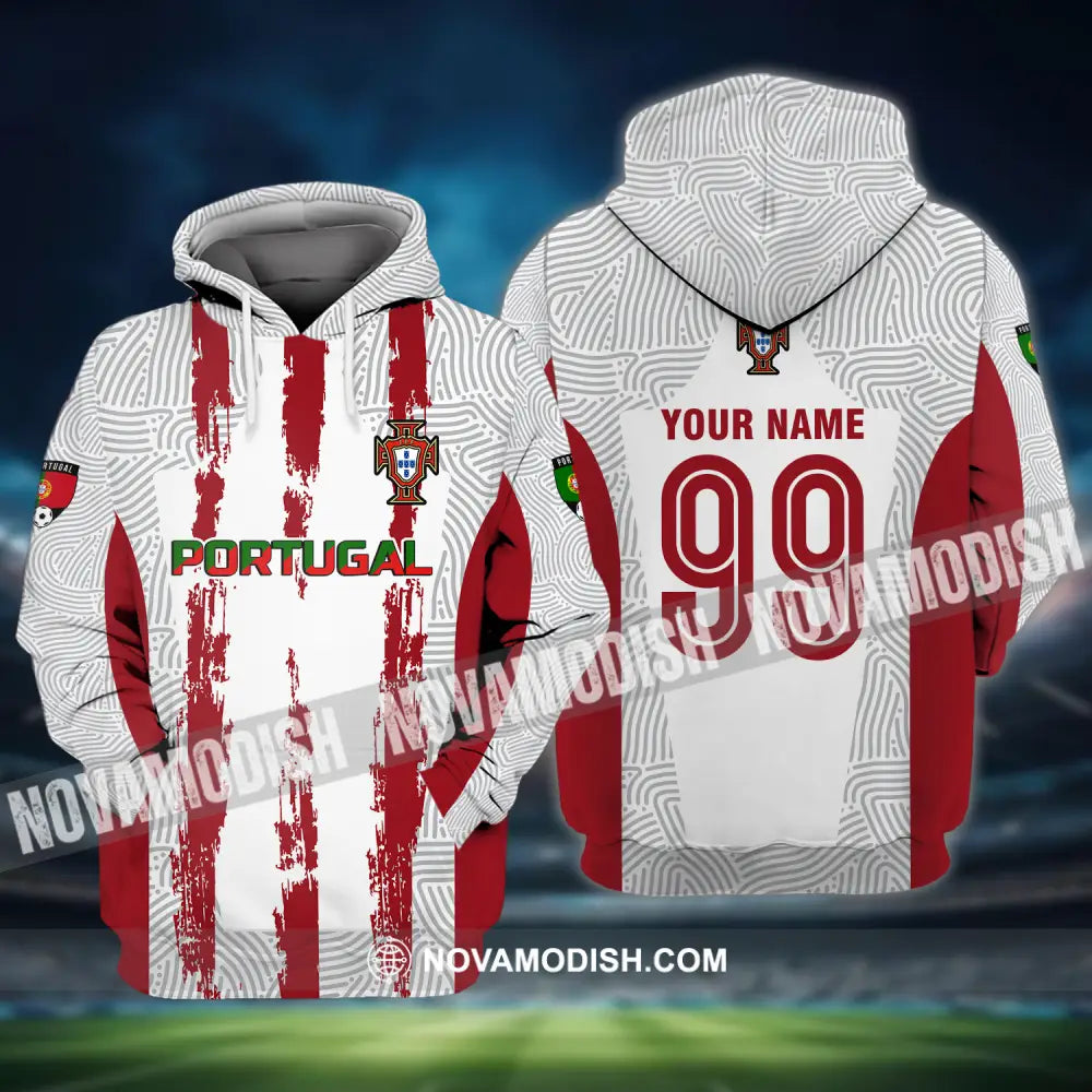 Unisex Shirt - Custom Name And Number Shirt Euro 2024 Portugal National Team Shirt Hoodie / S T-shirt