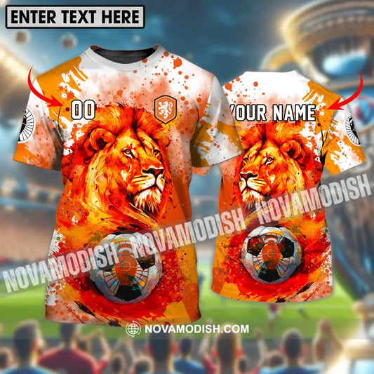 Unisex Shirt - Custom Name And Number Euro 2024 Shirt The Royal Dutch Netherlands T-shirt
