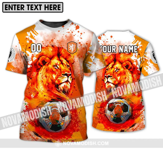 Unisex Shirt - Custom Name And Number Euro 2024 Shirt The Royal Dutch Netherlands T-Shirt / S T-shirt