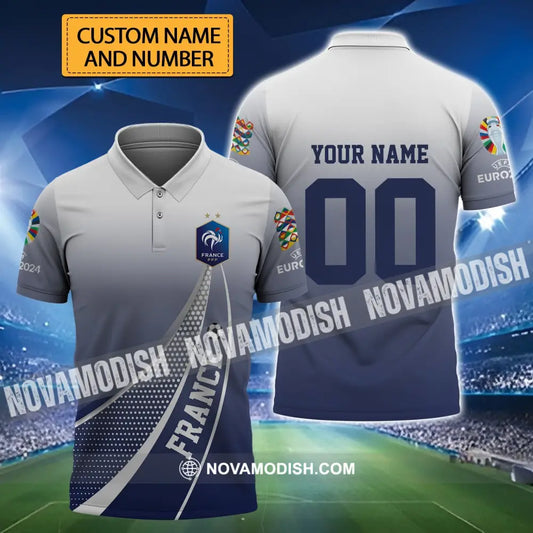 Unisex Shirt - Custom Name And Number Shirt France National Team Shirt T-shirt