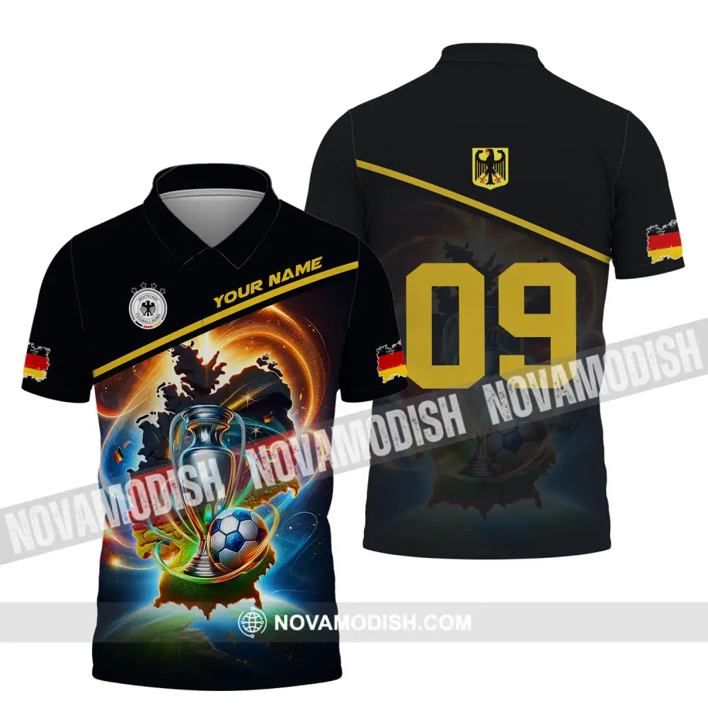 Unisex Shirt - Custom Name And Number Germany Euro 2024 Shirt National Team Cup Of Germany Polo Shirt / S T-shirt