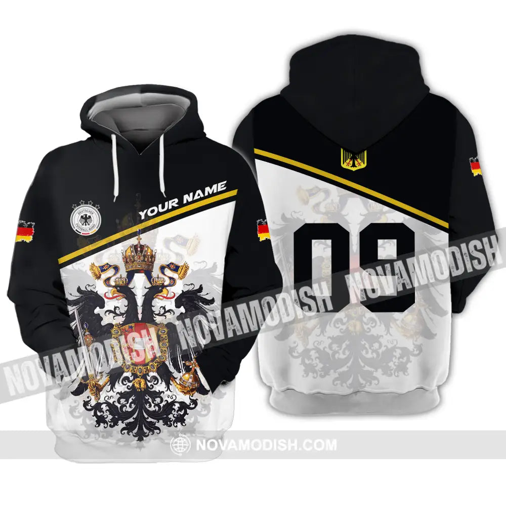 Unisex Shirt - Custom Name And Number Germany Euro 2024 Shirt National Team Germany Lover Hoodie / S T-shirt