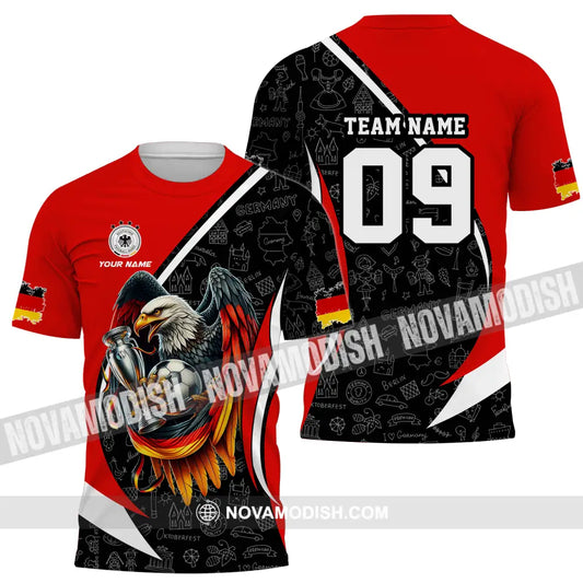 Unisex Shirt - Custom Name And Number Germany Euro 2024 Shirt National Team T-Shirt / S T-shirt
