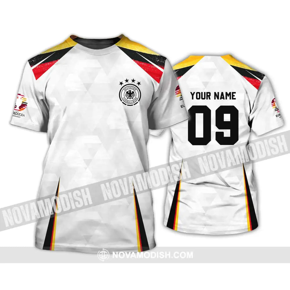Unisex Shirt - Custom Name And Number Shirt Germany Euro 2024 Shirt T-Shirt / S T-shirt