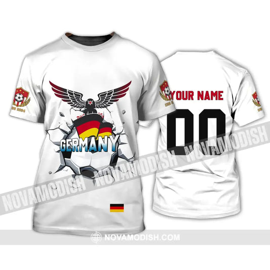 Unisex Shirt - Custom Name And Number Shirt Germany National Team Euro 2024 T-Shirt / S T-shirt