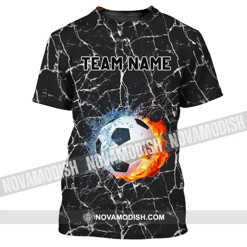 Unisex Shirt - Custom Name And Number T-Shirt Personalized Soccer Clothing T-Shirt