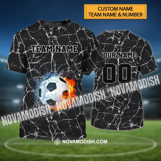 Unisex Shirt - Custom Name And Number T-Shirt Personalized Soccer Clothing T-Shirt