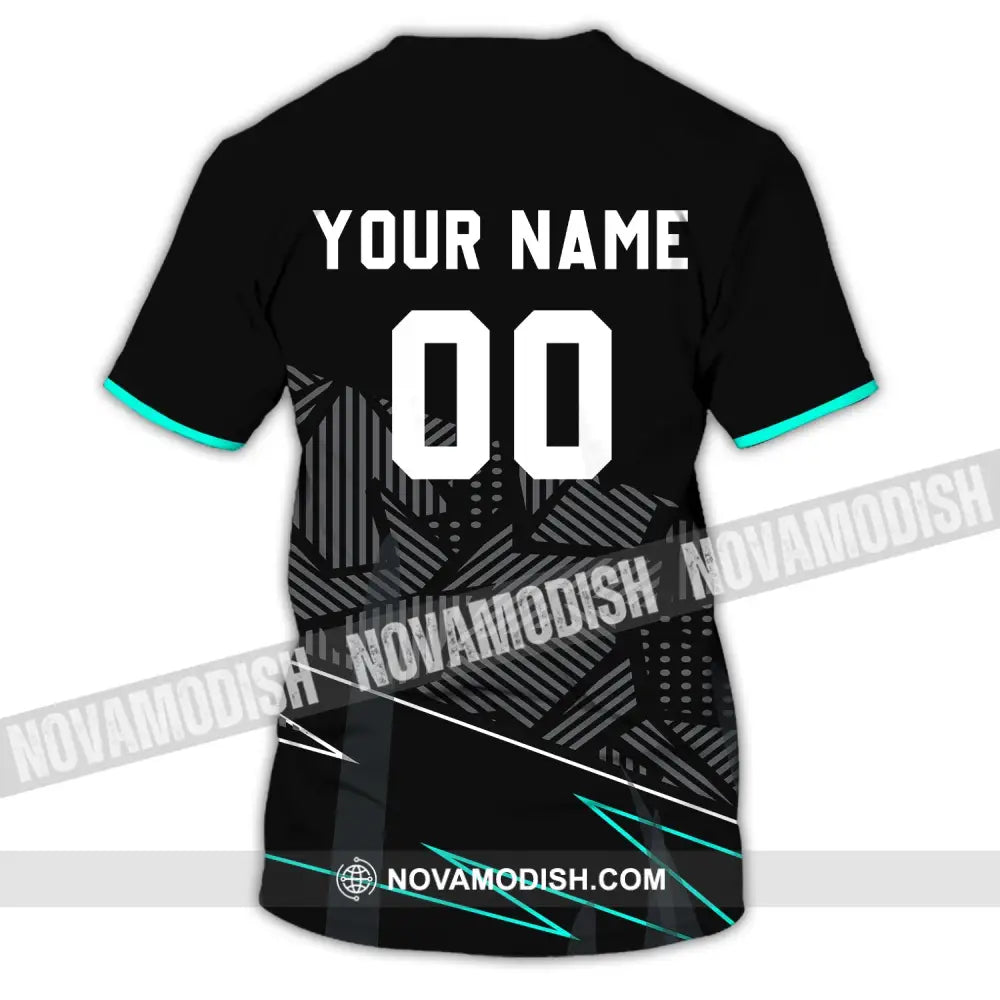 Unisex Shirt - Custom Name and Number T-Shirt - Personalized Volleyball Shirt - Volleyball Clothing T-shirt
