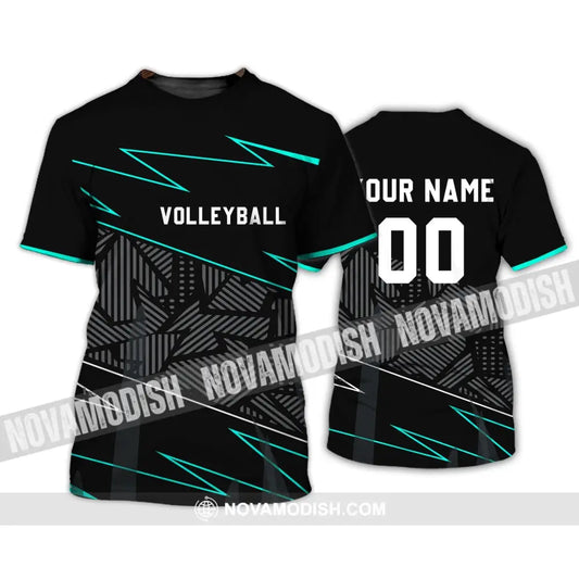 Unisex Shirt - Custom Name and Number T-Shirt - Personalized Volleyball Shirt - Volleyball Clothing T-Shirt / S T-shirt