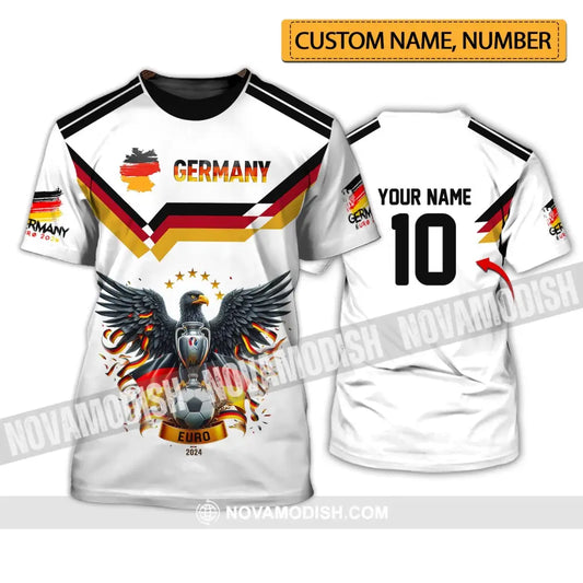 Unisex Shirt - Custom Name And Number Team Germany Euro 2024 T-Shirt