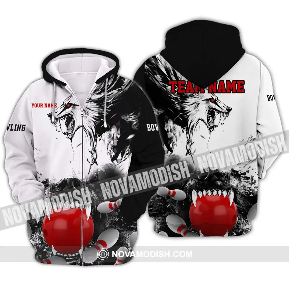 Unisex Shirt - Custom Name And Team Name Shirt - Bowling Hoodie Polo Shirt - Bowling Lover Gift - Bowling Player Shirt