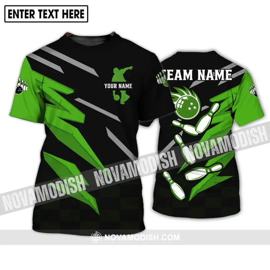 Unisex Shirt - Custom Name And Team Name Shirt - Bowling Team Shirt - Bowling Lover Gift - Bowling Gift T-Shirt / S