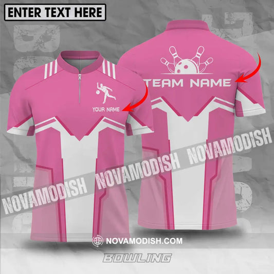 Unisex Shirt - Custom Name And Team Name Shirt Bowling Player Shirt T-shirt
