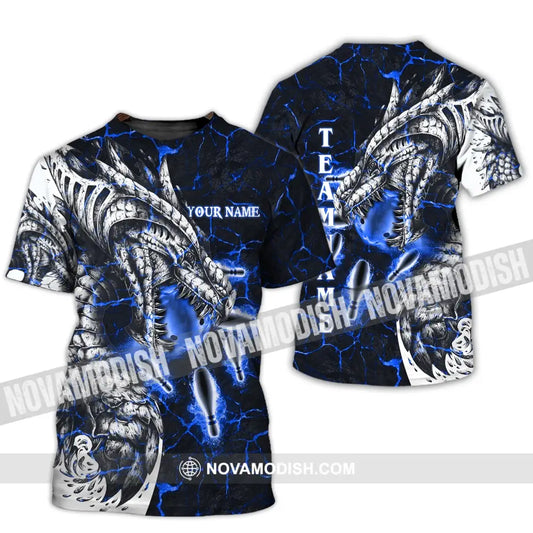 Unisex Shirt Custom Name And Team Bowling Polo Club Uniform T-Shirt / S