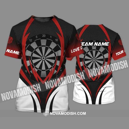 Unisex Shirt - Custom Name And Team Name Shirt Darts Sport Style Shirt T-Shirt / S T-shirt