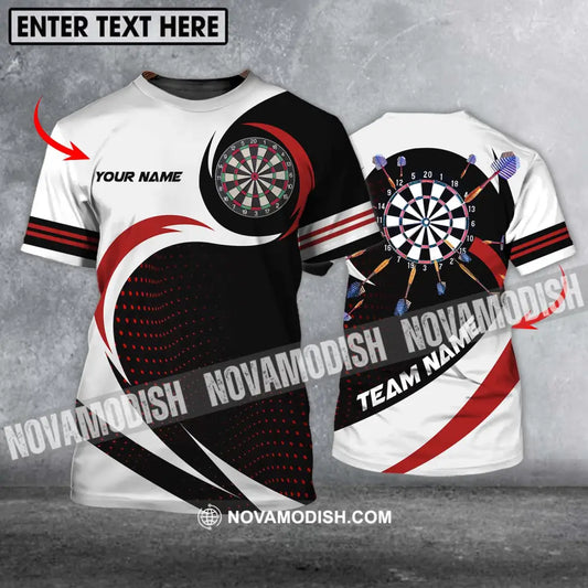 Unisex Shirt - Custom Name And Team Name Shirt Darts Shirt T-shirt