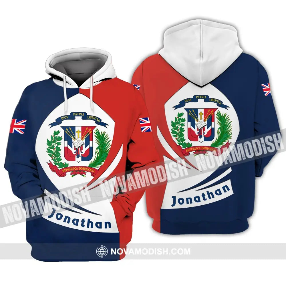 Unisex Shirt - Custom Name And Team Name Shirt - Dios Patria Libertad Hoodie / S T-shirt