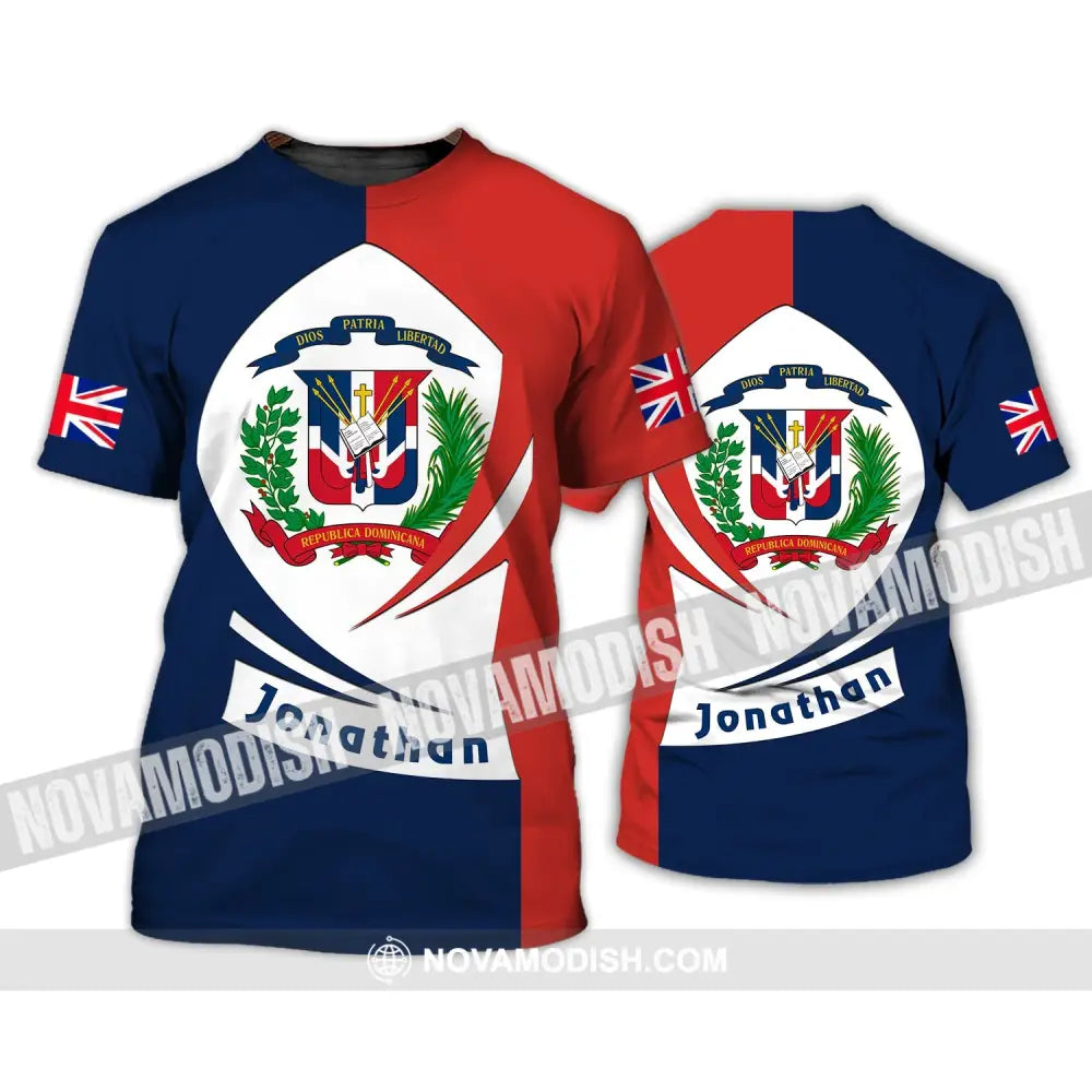 Unisex Shirt - Custom Name And Team Name Shirt - Dios Patria Libertad T-Shirt / S T-shirt