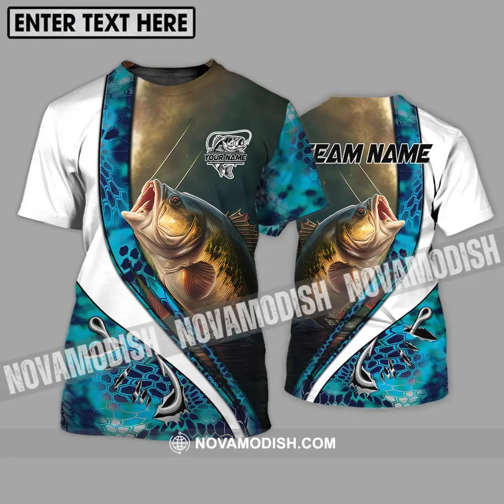 Unisex Shirt - Custom Name And Team Name Fisher Shirt T-Shirt / S T-shirt
