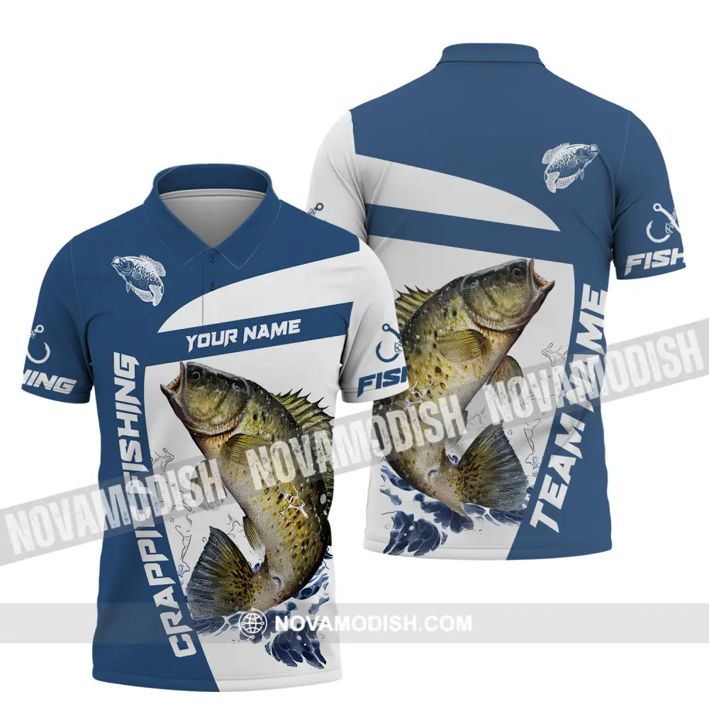 Unisex Shirt - Custom Name And Team Name Fishing Classic Shirt Polo Shirt / S T-shirt