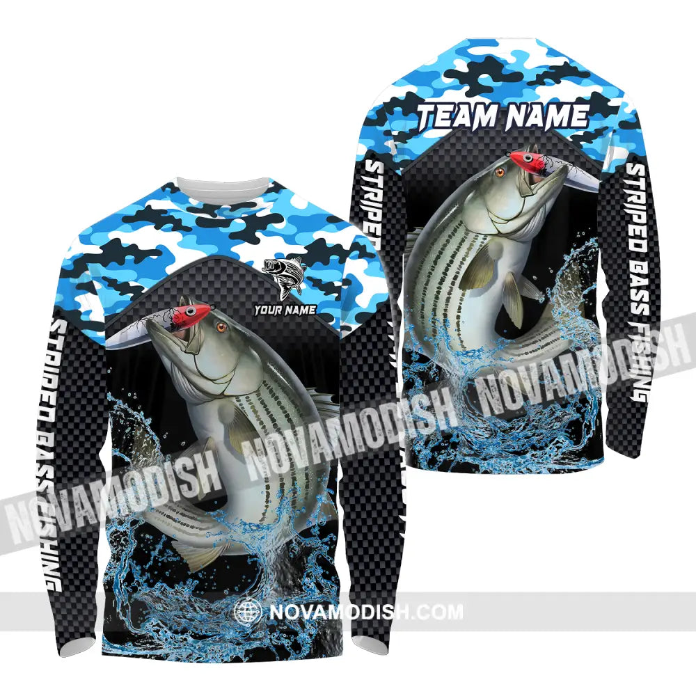Unisex Shirt - Custom Name And Team Name Tripped Fishing Shirt Long Sleeve Shirt / S T-shirt
