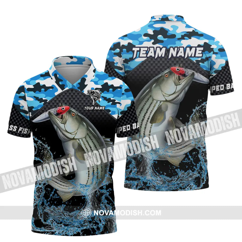 Unisex Shirt - Custom Name And Team Name Tripped Fishing Shirt Polo Shirt / S T-shirt