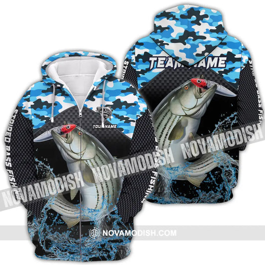 Unisex Shirt - Custom Name And Team Name Tripped Fishing Shirt Zipper Hoodie / S T-shirt