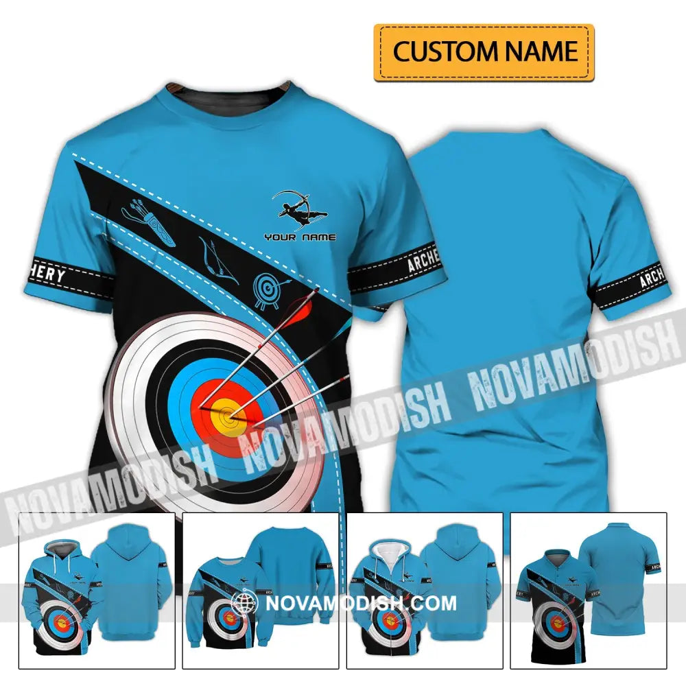 Unisex Shirt - Custom Name Shirt - Archery Lover Shirt T-shirt
