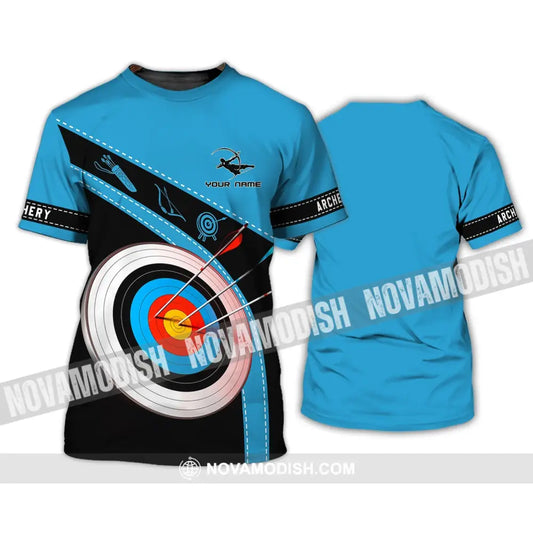 Unisex Shirt - Custom Name Shirt - Archery Lover Shirt T-Shirt / S T-shirt